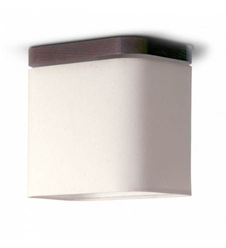PLAFONIERA din lemn OLIMPIA  1X E27 WENGE EX-00017