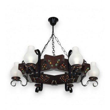 LUSTRA din lemn QUEEN  6X...