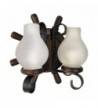 APLICA din lemn TIMONA  2X E14 WENGE EX-00215
