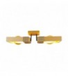 PLAFONIERA din lemn RODOS  2X E27 NATUR EX-00508