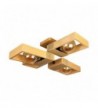 PLAFONIERA din lemn RODOS  4X E27 NATUR EX-00509