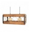 PENDUL din lemn XARA  2X E27 ANTIC EX-00521