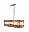 PENDUL din lemn XARA  3X E27 ANTIC EX-00522